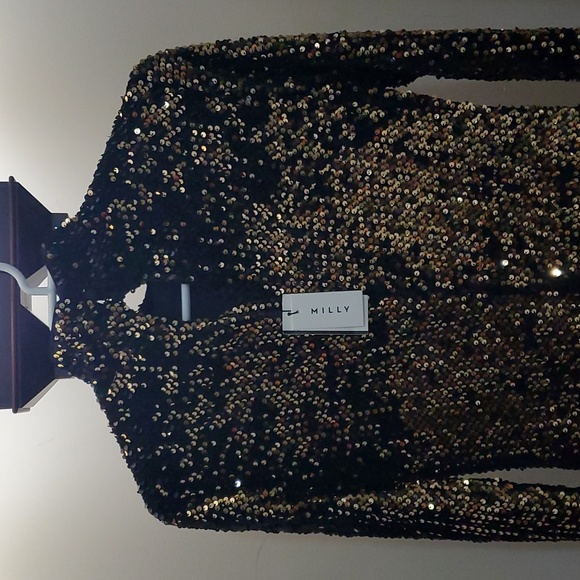 Sequin Turtleneck Dress - Picture 3 of 5